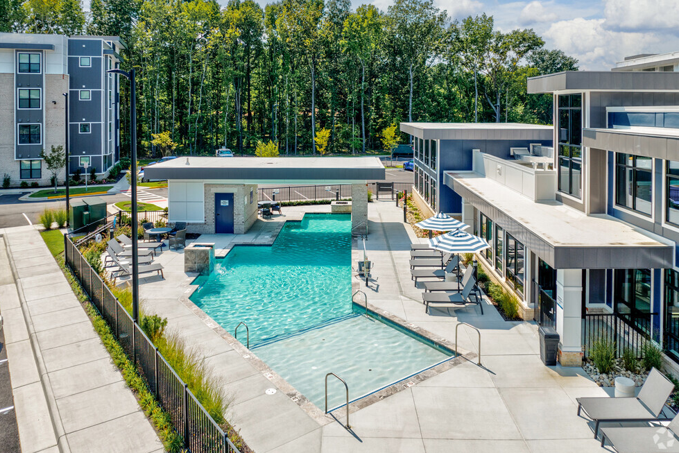 Resort-style pool